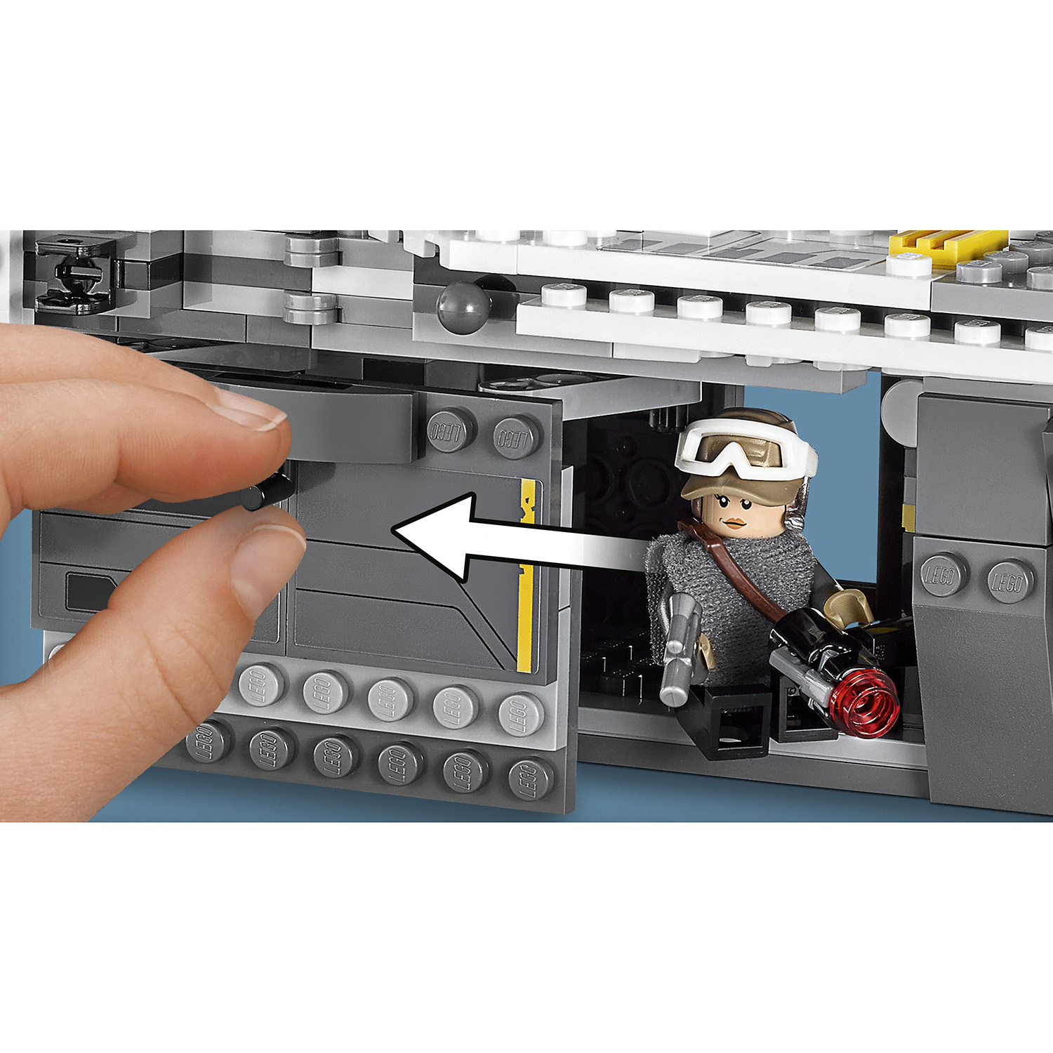 Конструктор LEGO Star Wars Истребитель Повстанцев U-wing блочный - фото 9
