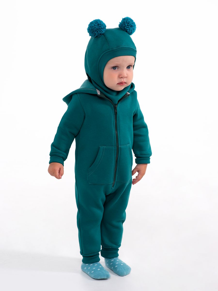 Комбинезон Trendyco kids ТК610/пыльный-изумруд - фото 5