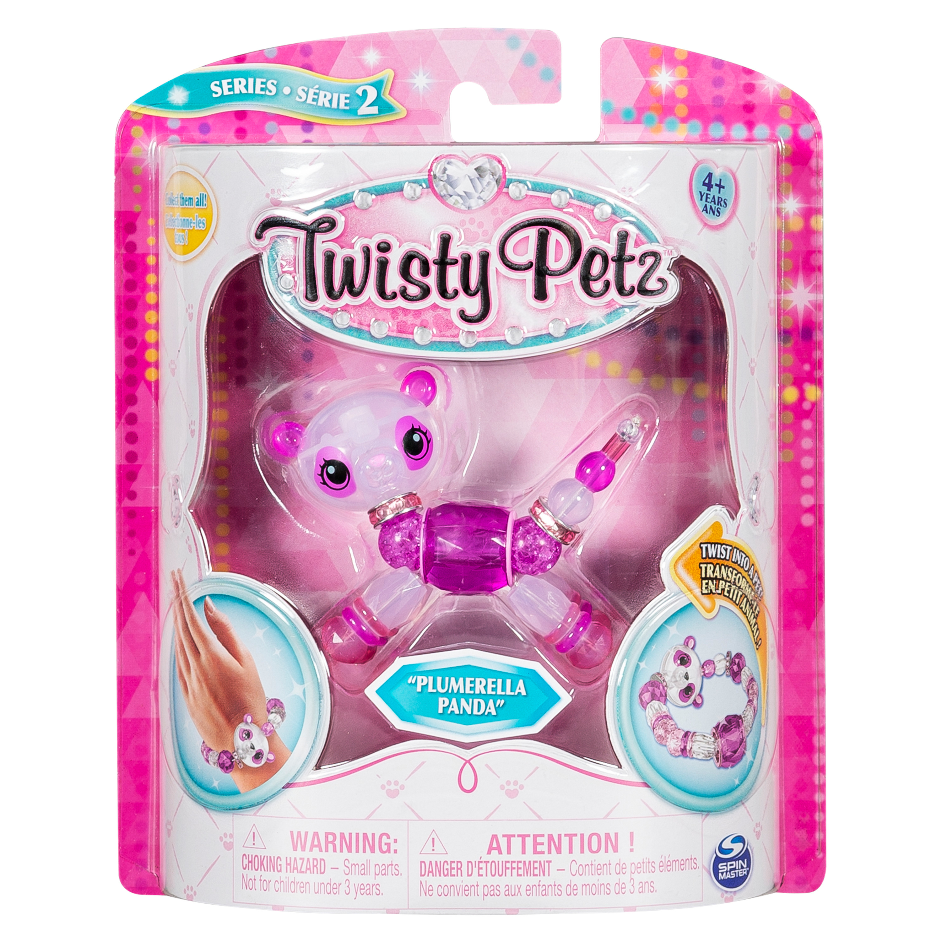 Набор Twisty Petz Фигурка-трансформер для создания браслетов Plumerella Panda 6044770/20107634 - фото 1