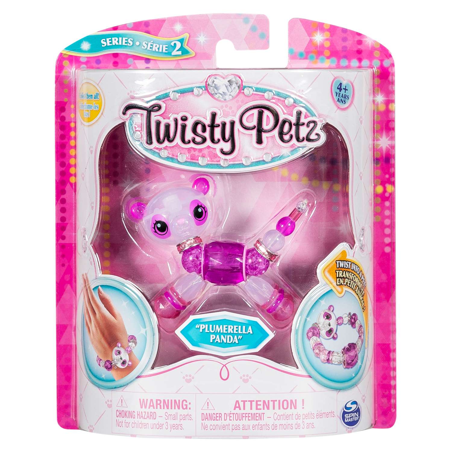 Набор Twisty Petz Фигурка-трансформер для создания браслетов Plumerella Panda 6044770/20107634 - фото 1