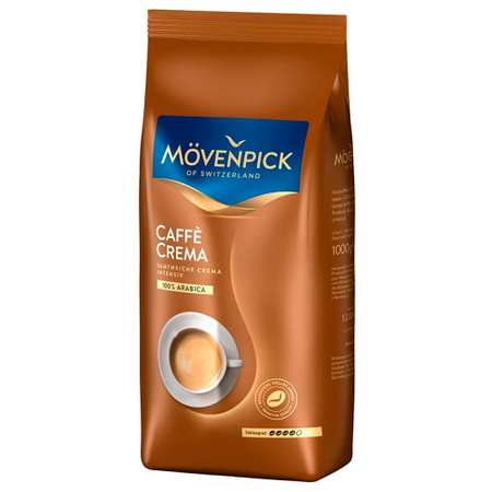 Кофе в зернах Movenpick Caffe Crema 1000г