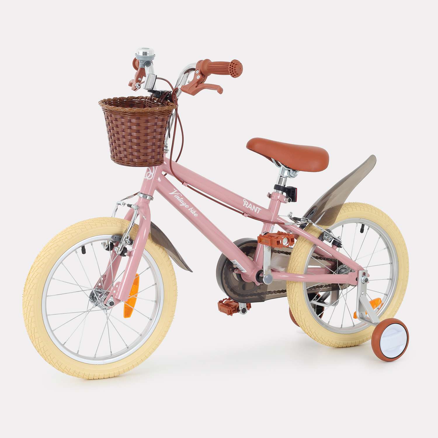 Велосипед детский Rant Vintage розовый 16 - фото 1