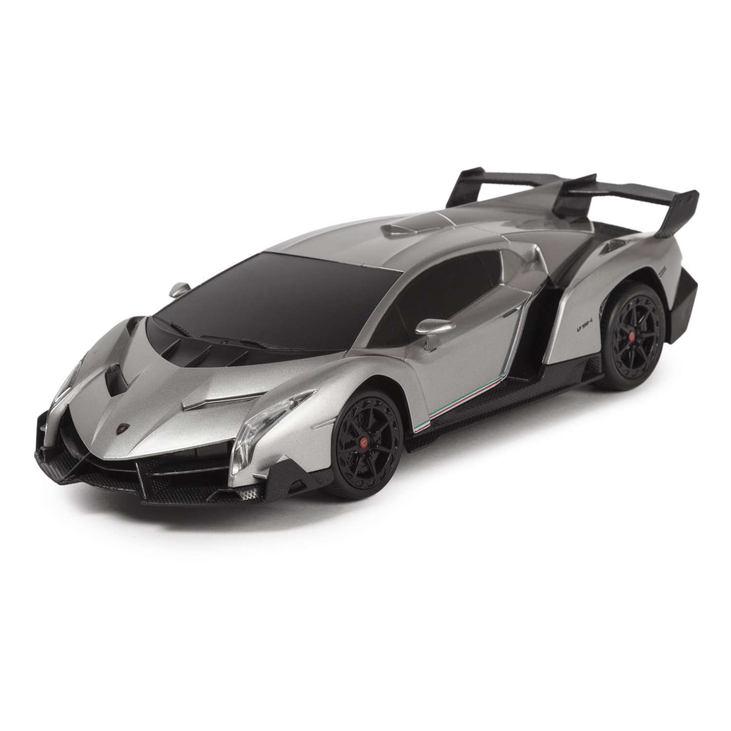 Машинка радиоуправляемая Mobicaro Lamborghini Veneno 1:24 Серебряная - фото 2