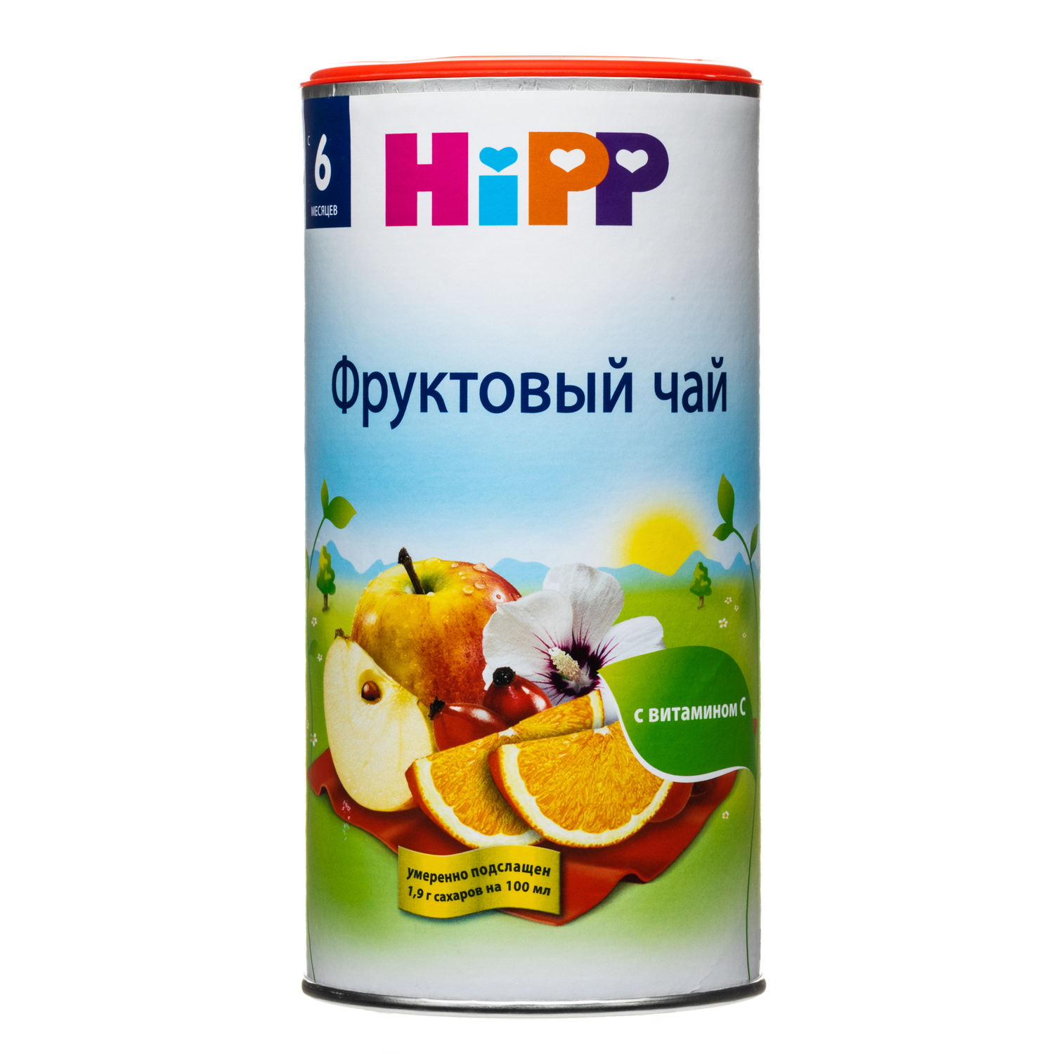 Чай Hipp фруктовый 200г с 6месяцев купить по цене 468 ₽ в интернет-магазине  Детский мир