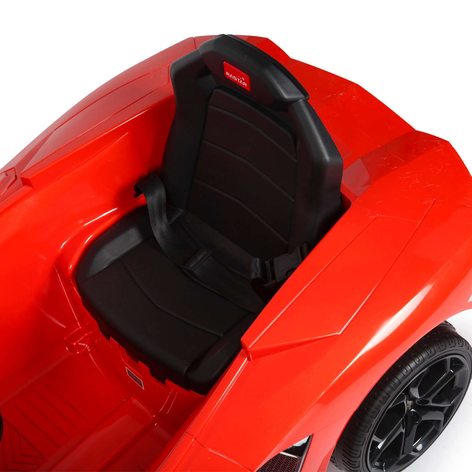 Электромобиль Rastar Lamborghini Aventador Оранжевый - фото 15
