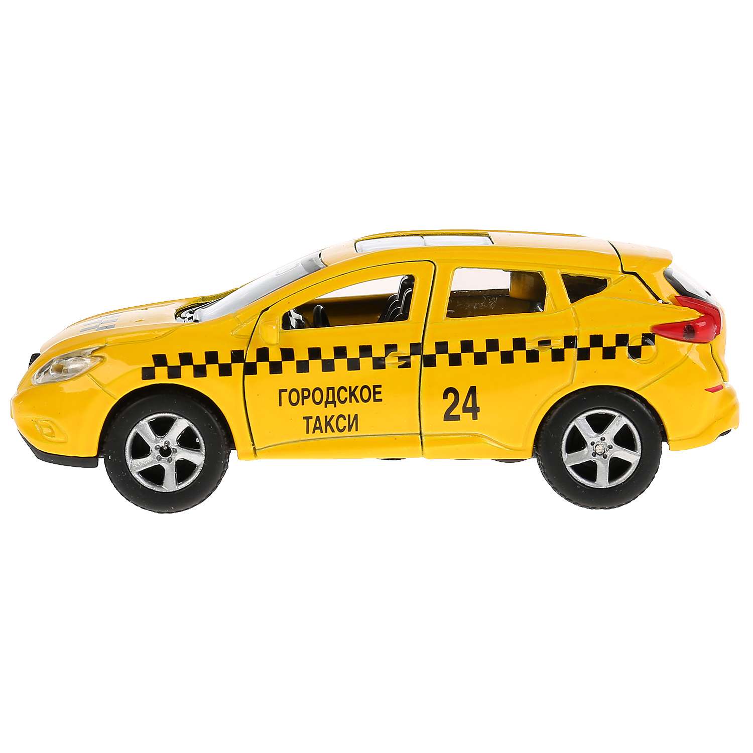 Машина Технопарк Nissan Murano Такси инерционная 258738 258738 - фото 4