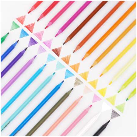 Карандаши цветные Мульти Пульти пластиковые Единорог 24 цвета