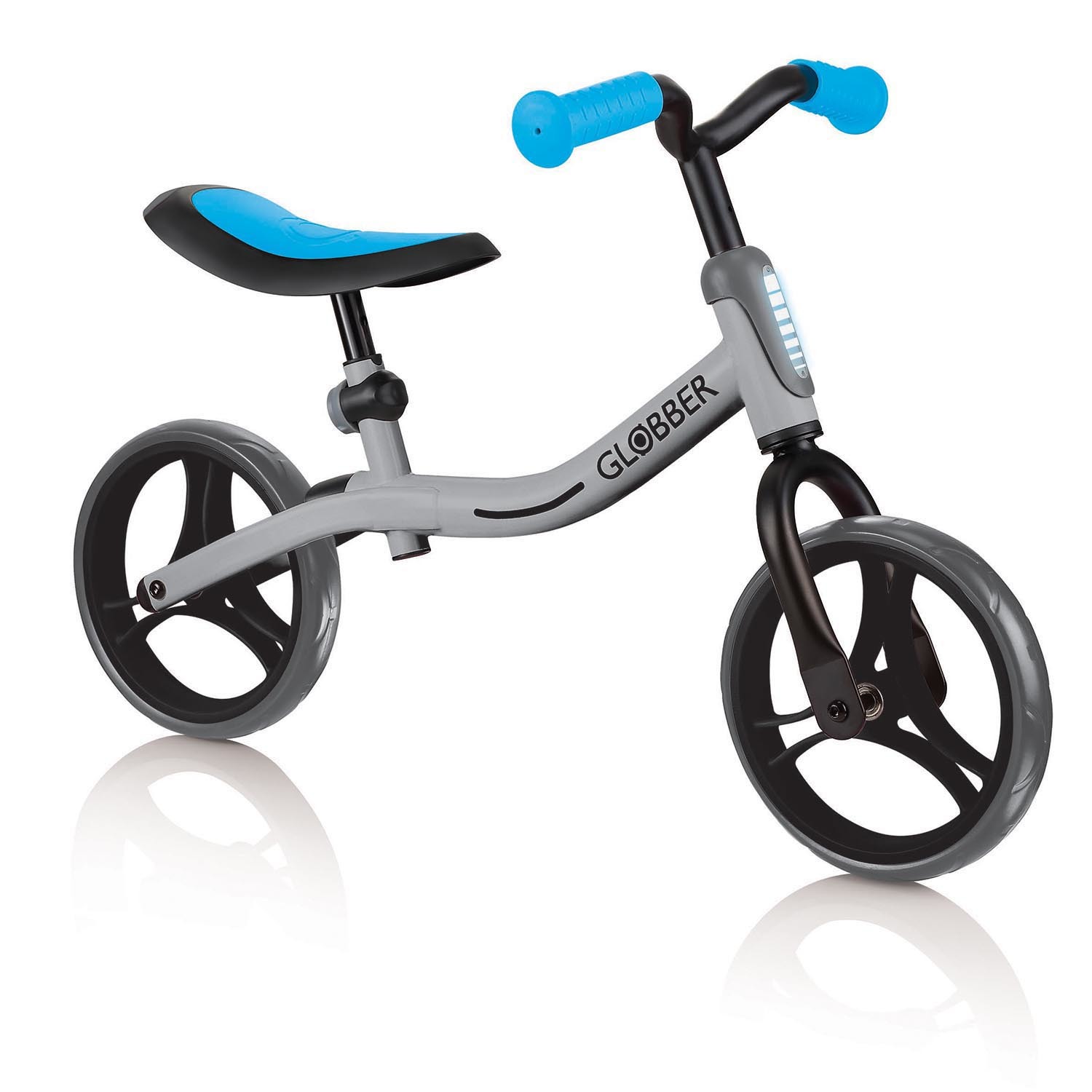 Беговел Globber Go Bike Серо-голубой 610-190 - фото 2