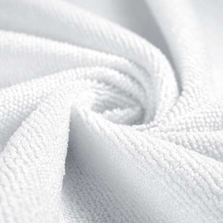Клеенка-пеленка непромокаемая Mrs.Stretch Mr.Jersy многоразовая 70x100 см комплект 2 шт. белые