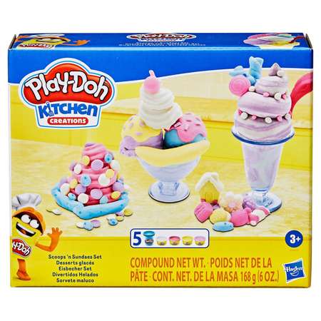 Набор игровой Hasbro Play-Doh Scoops Кухня E7275