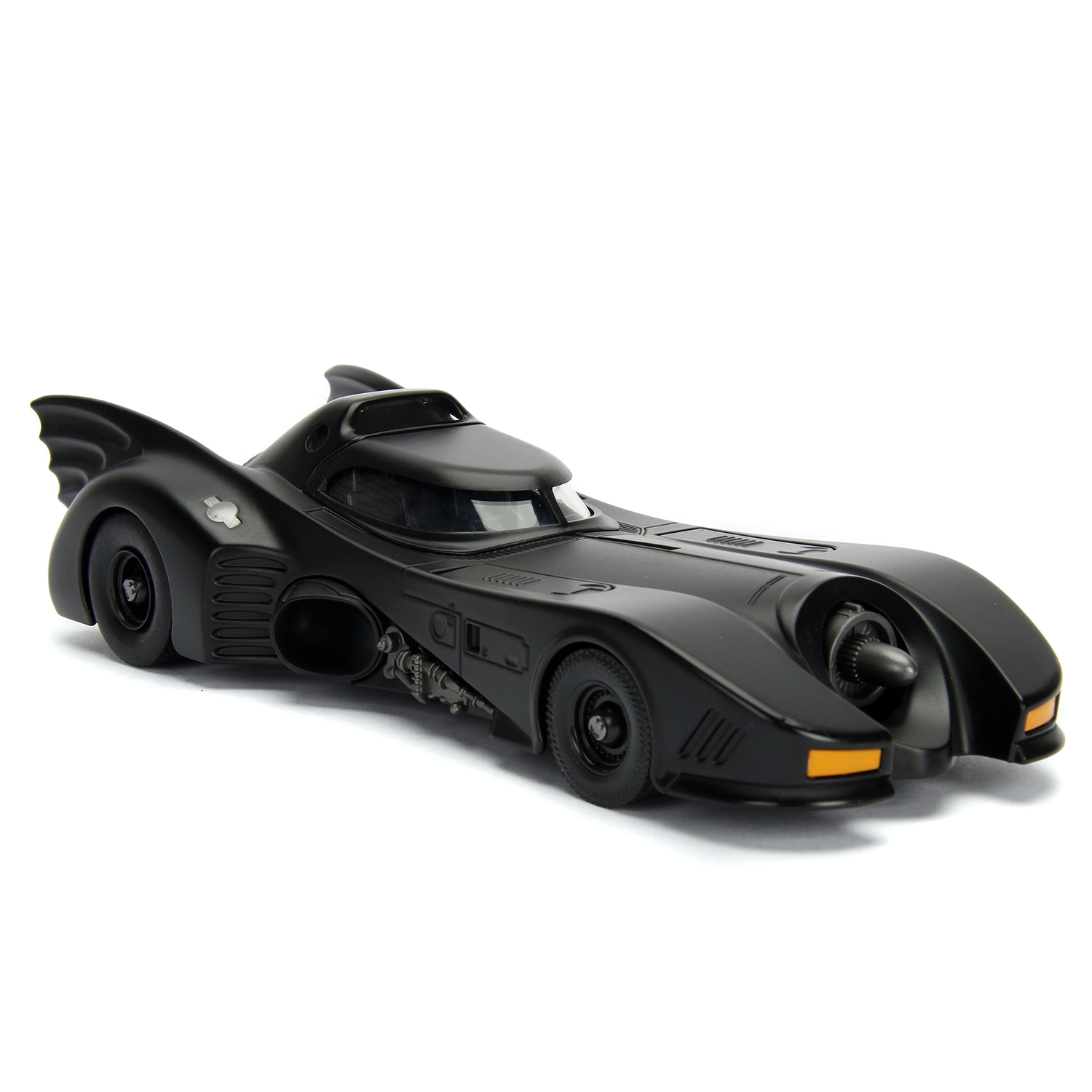 Автомобиль Jada Batmobile with Batman 1:24 черный ТоуR15 - фото 16