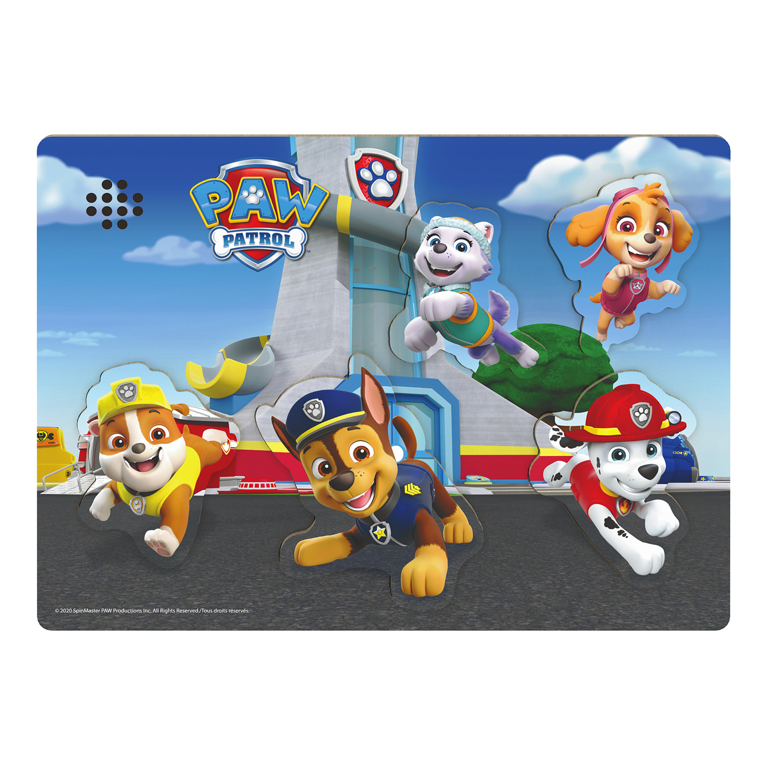 Пазл деревянный Spin Master Paw Patrol 6059998 - фото 4