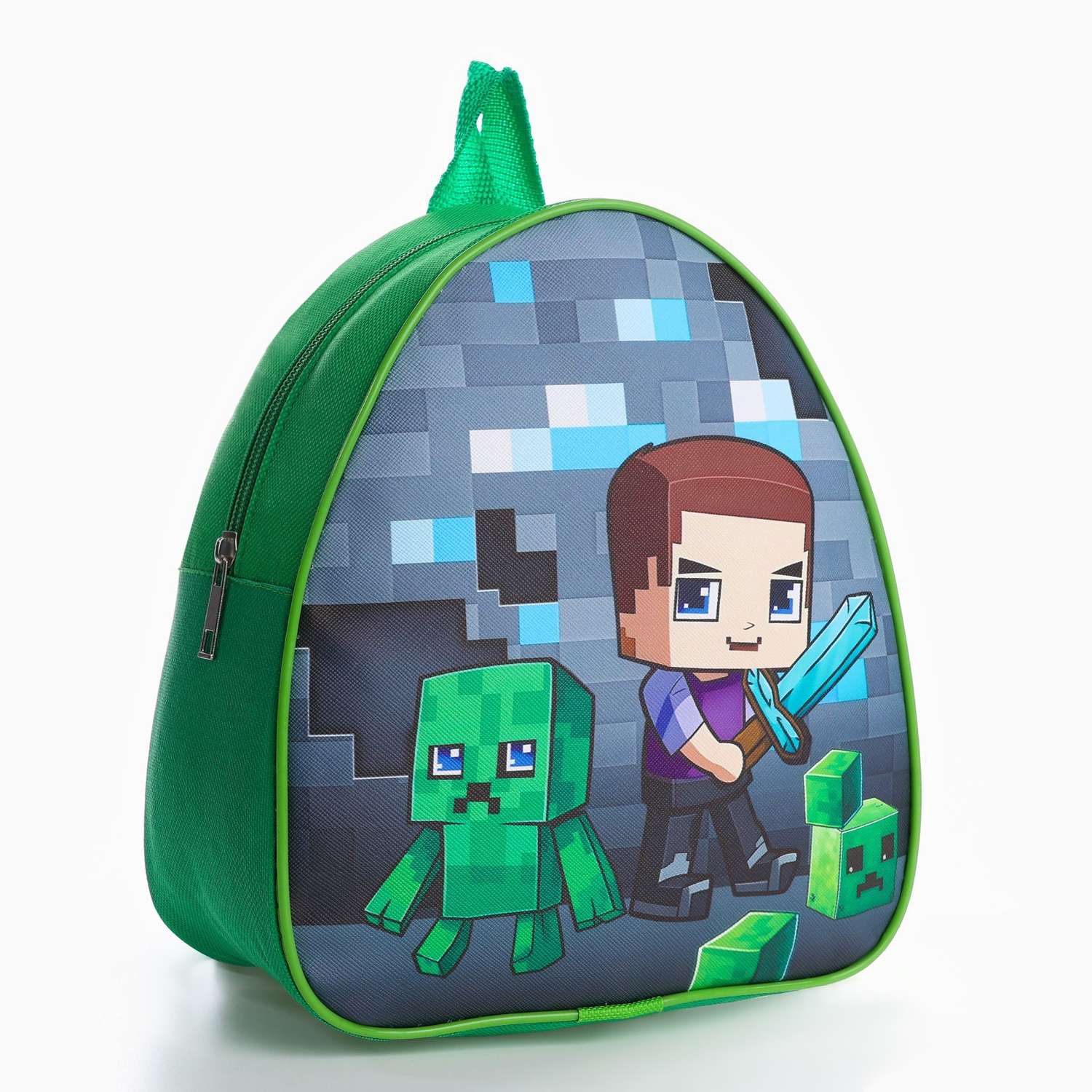 Набор с рюкзаком и пособиями NAZAMOK детский «Майнкрафт» 23*20.5 см - фото 2