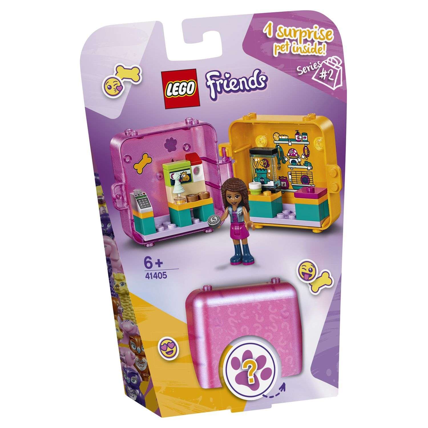 Конструктор LEGO Friends Игровая шкатулка Покупки Андреа 41405 - фото 2