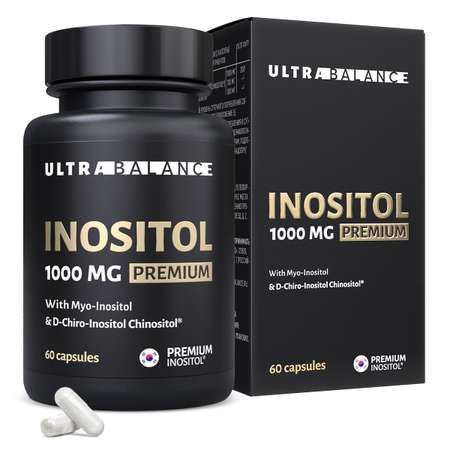 Инозитол витамины UltraBalance комплекс для женщин 60 капсул