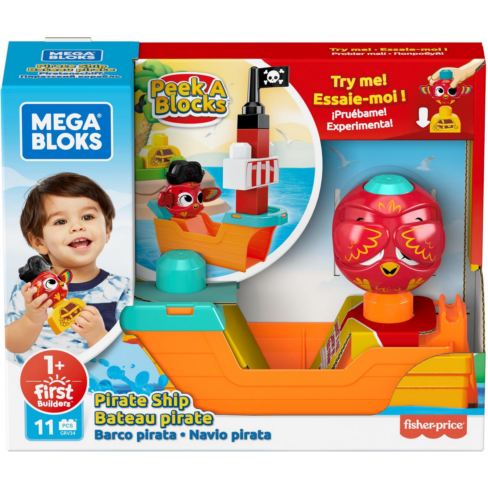 Набор игровой Mega Bloks Прятки с пиратами GRV34 - фото 2