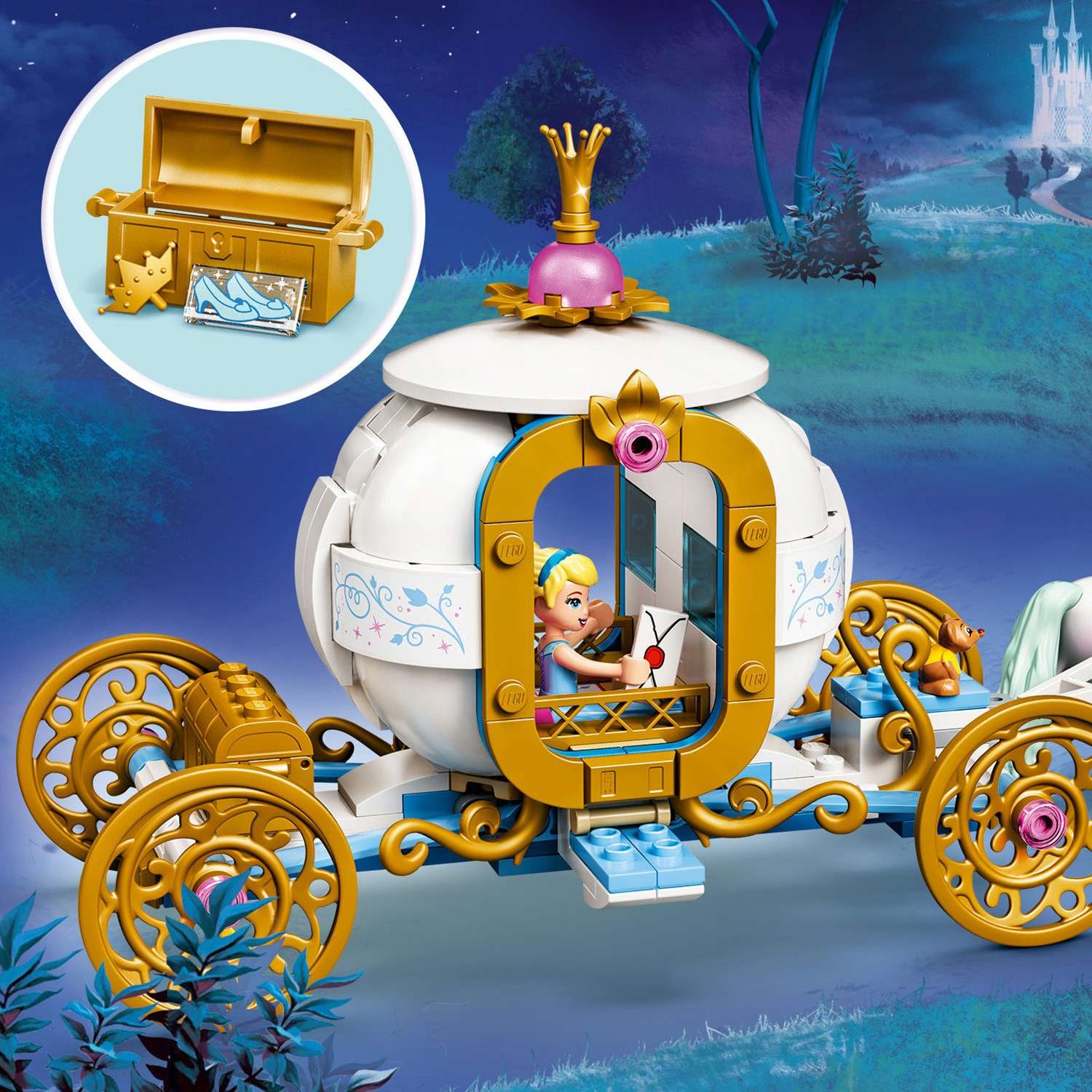 Конструктор LEGO Disney Princess Королевская карета Золушки 43192 - фото 10