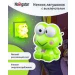 Ночник детский NaVigator лягушонок от сети