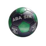 Футбольный мяч Uniglodis черно-зеленый размер 5