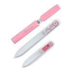 Набор маникюрный BOHEMIA Czech Glass Nail Files пилки для ногтей розовый