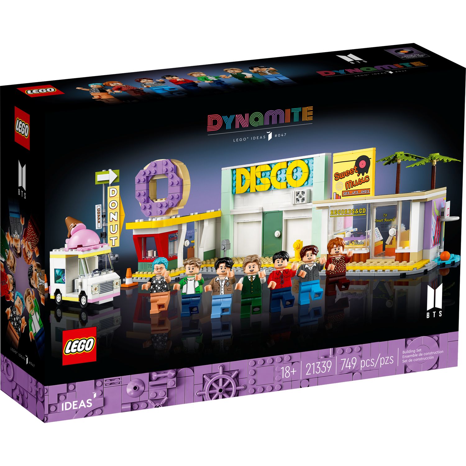 Конструктор LEGO 21339 BTS Динамит