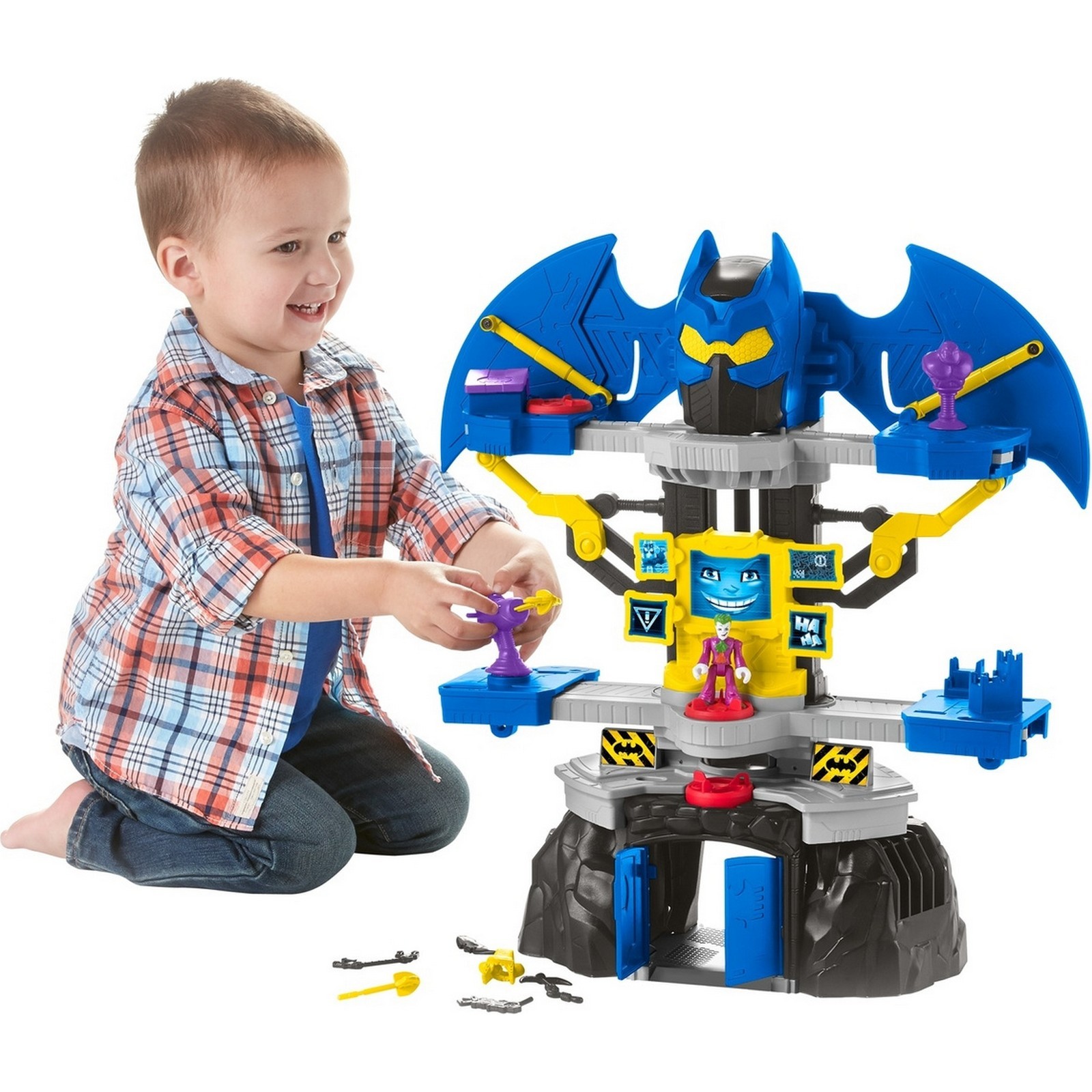 Набор игровой IMAGINEXT DC Super Friends Трансформируемая пещера Бэтмана DNF93 - фото 9