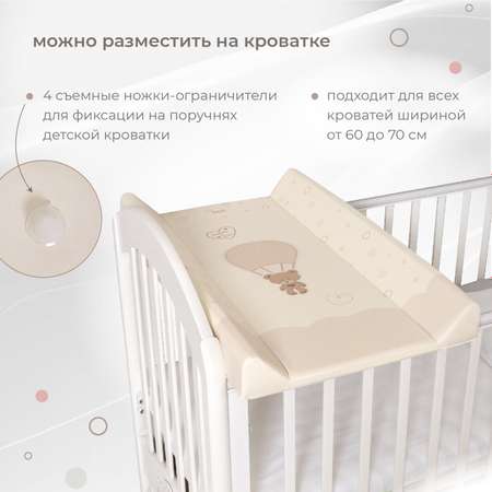 Доска пеленальная Nuovita Parallelo Cute Bear Ванильный