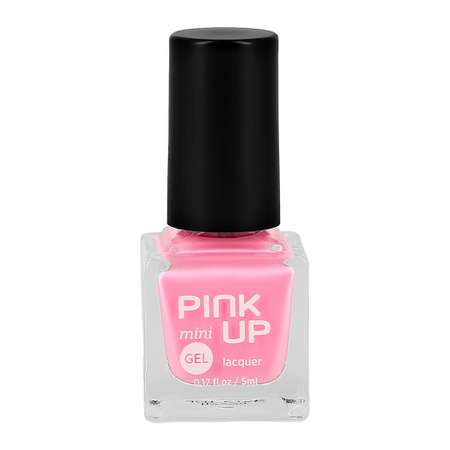 Лак для ногтей Pink Up mini gel с эффектом геля тон 12 5 мл