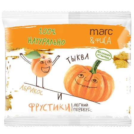 Снек Marc&Фиса Фрустики абрикос-тыква 15г с 1года