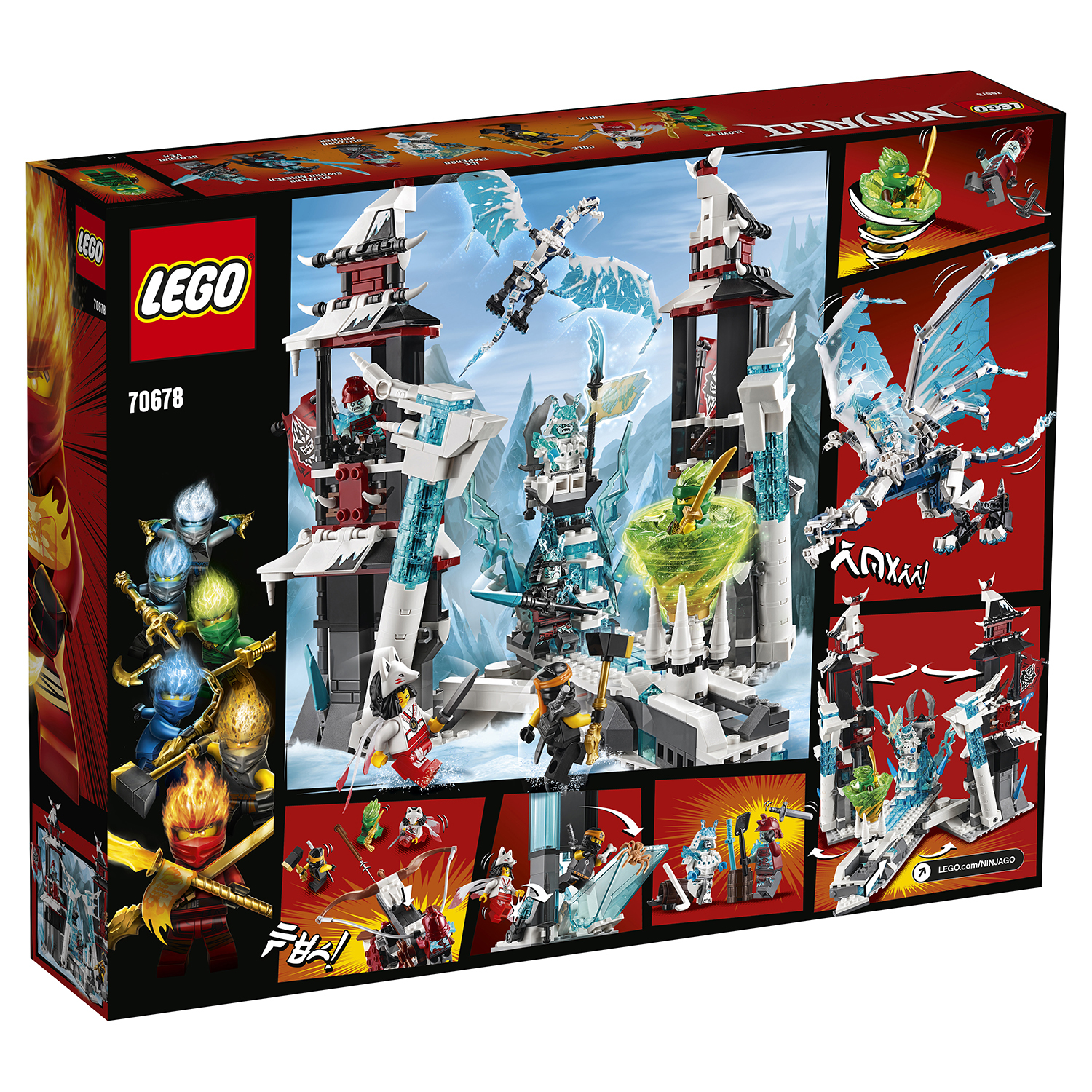 Конструктор LEGO Ninjago Замок проклятого императора 70678 - фото 3
