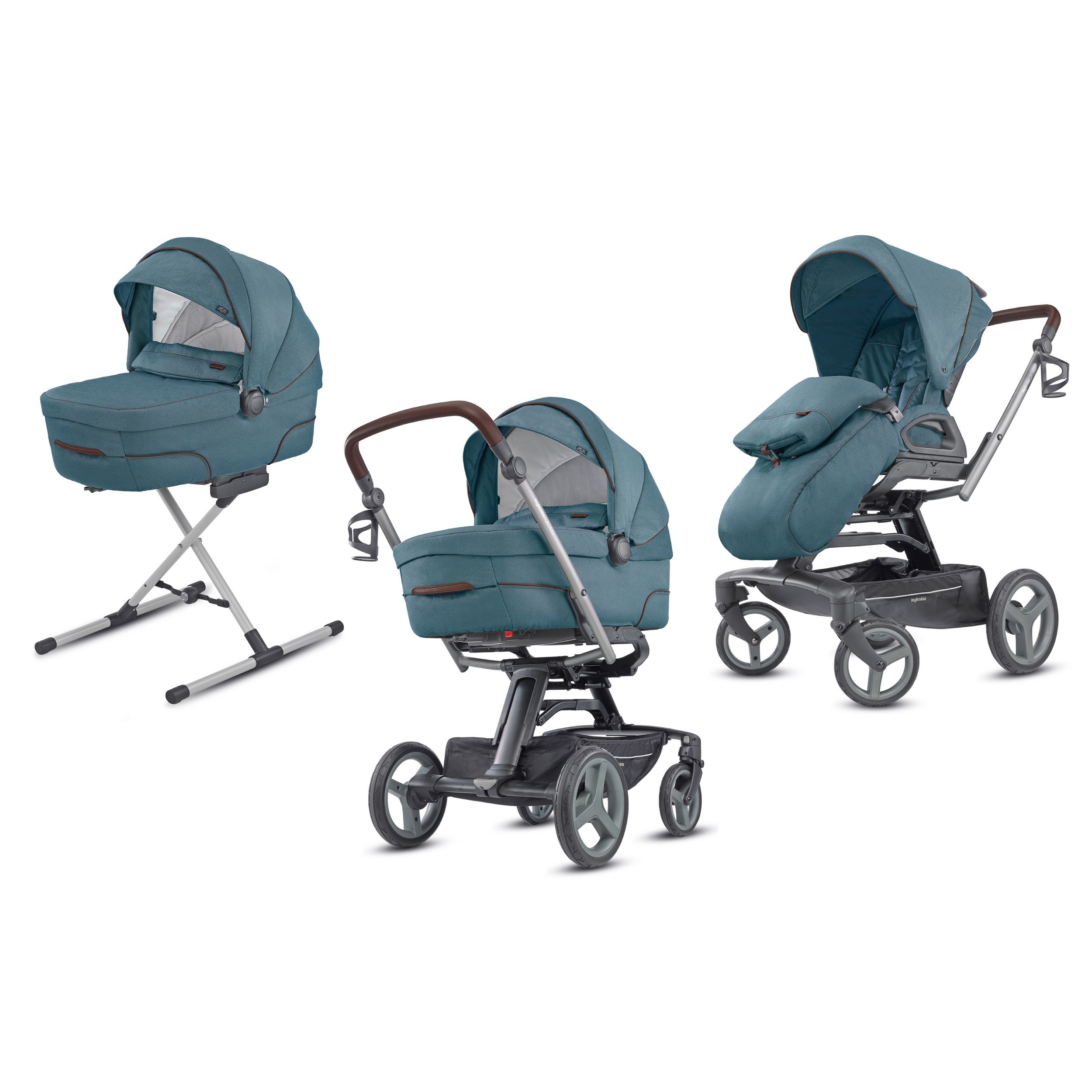 Коляска 2в1 Inglesina Quad System Duo Ascot Green KA60K0ASG2 - фото 11