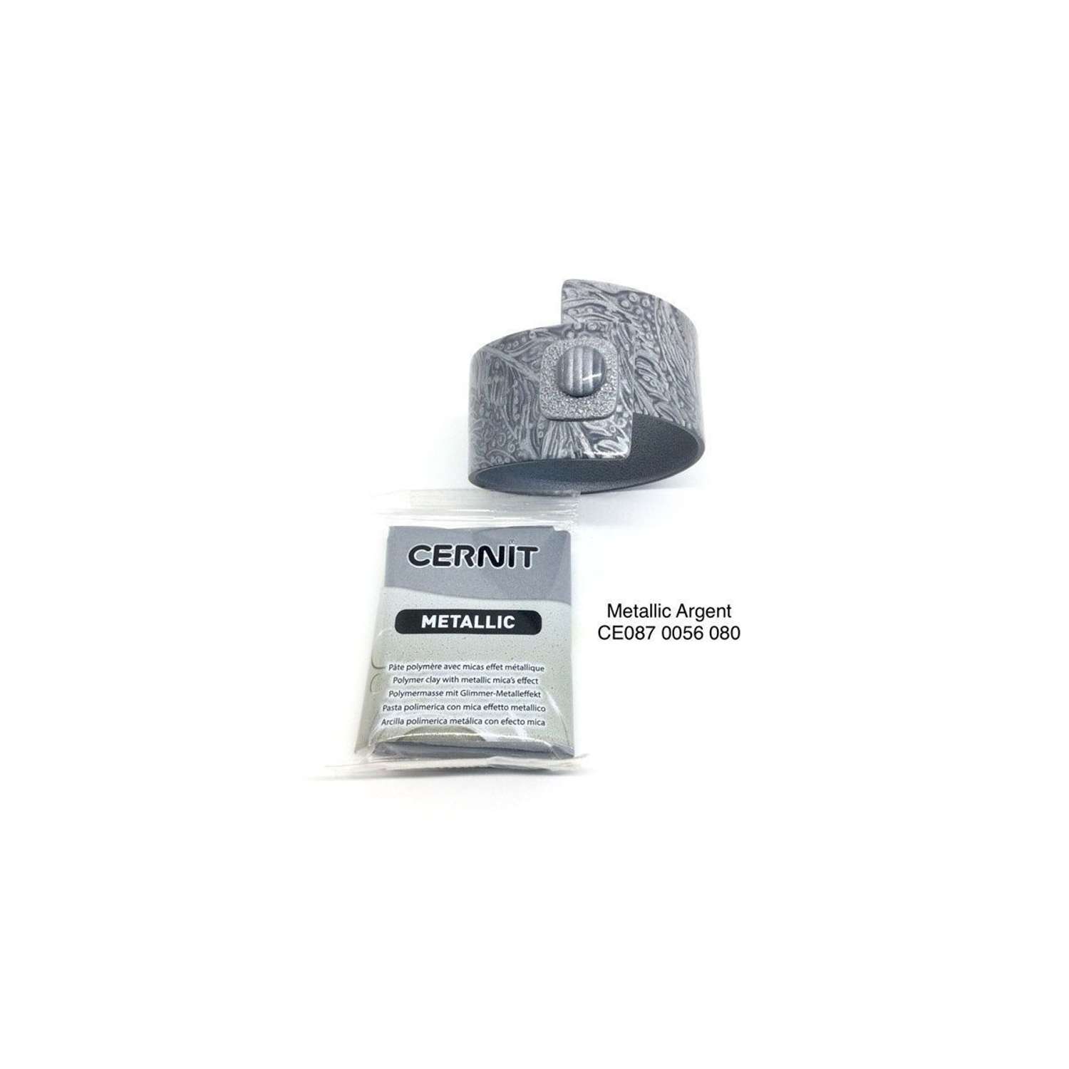 Полимерная глина Cernit пластика запекаемая Цернит metallic 56 гр CE0870066 - фото 9