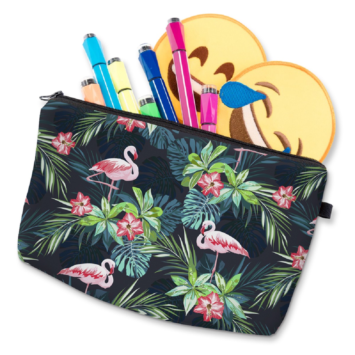 Косметичка Homsu Dark blue flamingo - фото 6