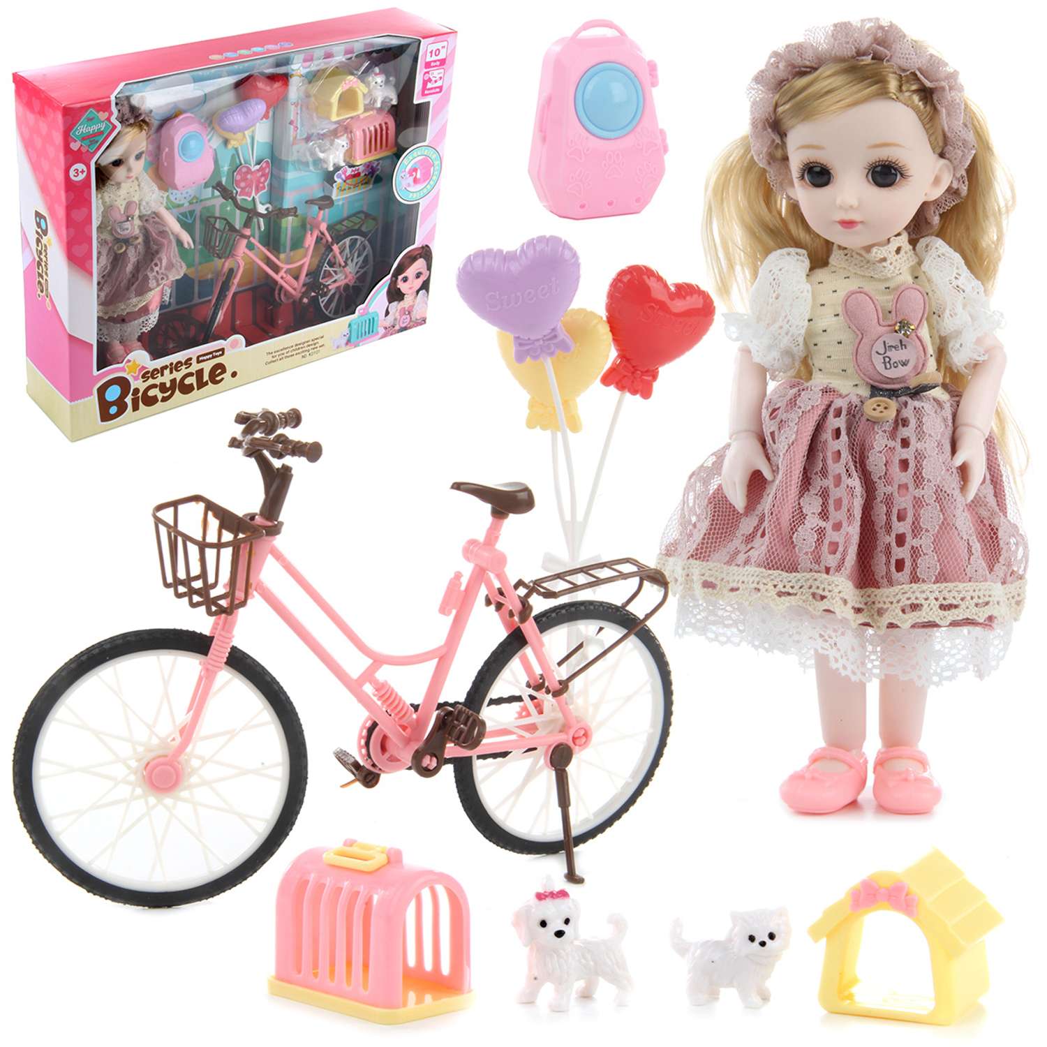 Кукла Veld Co Моя велопрогулка 120433 - фото 2