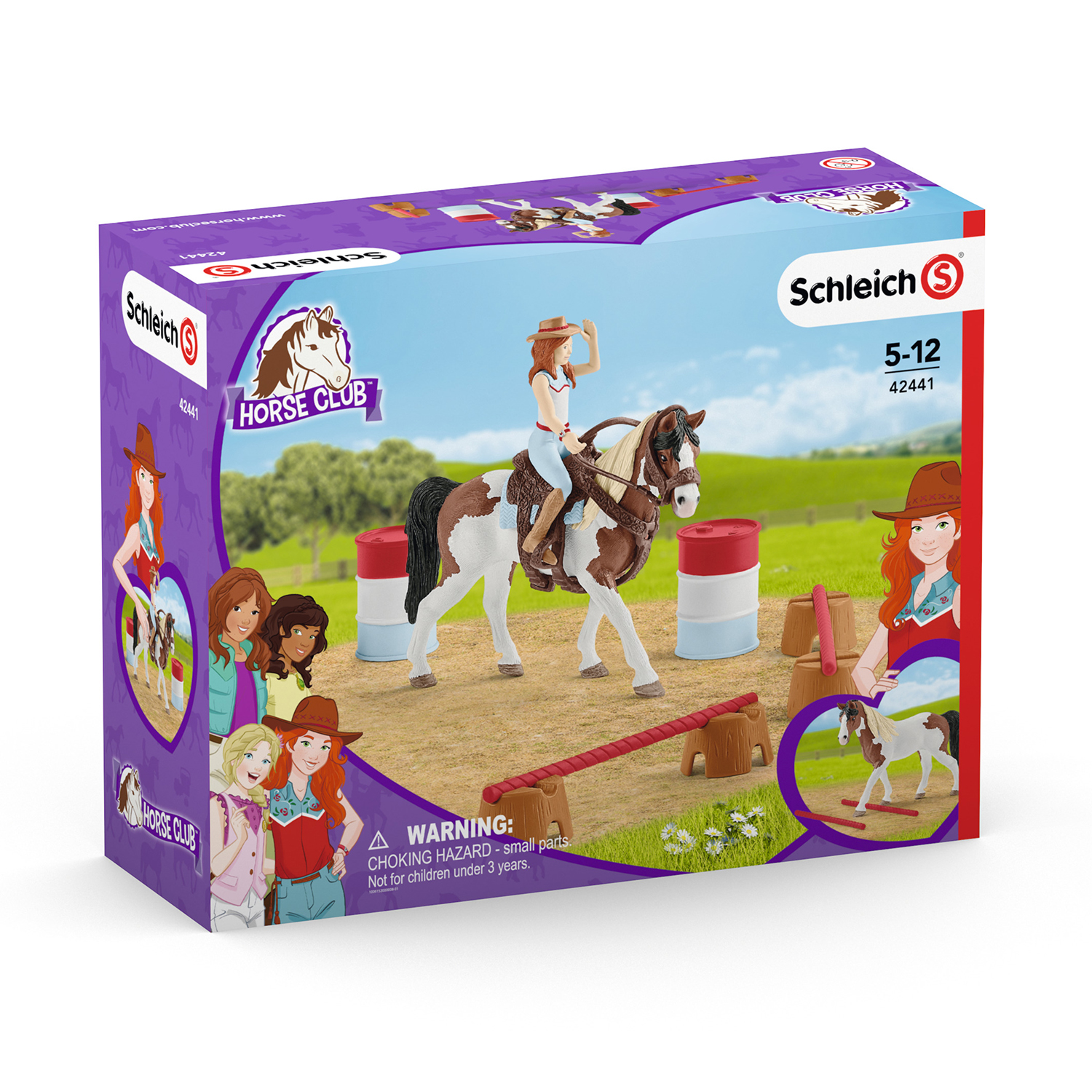 Набор SCHLEICH Ханна и родео 12элементов 42441 - фото 2