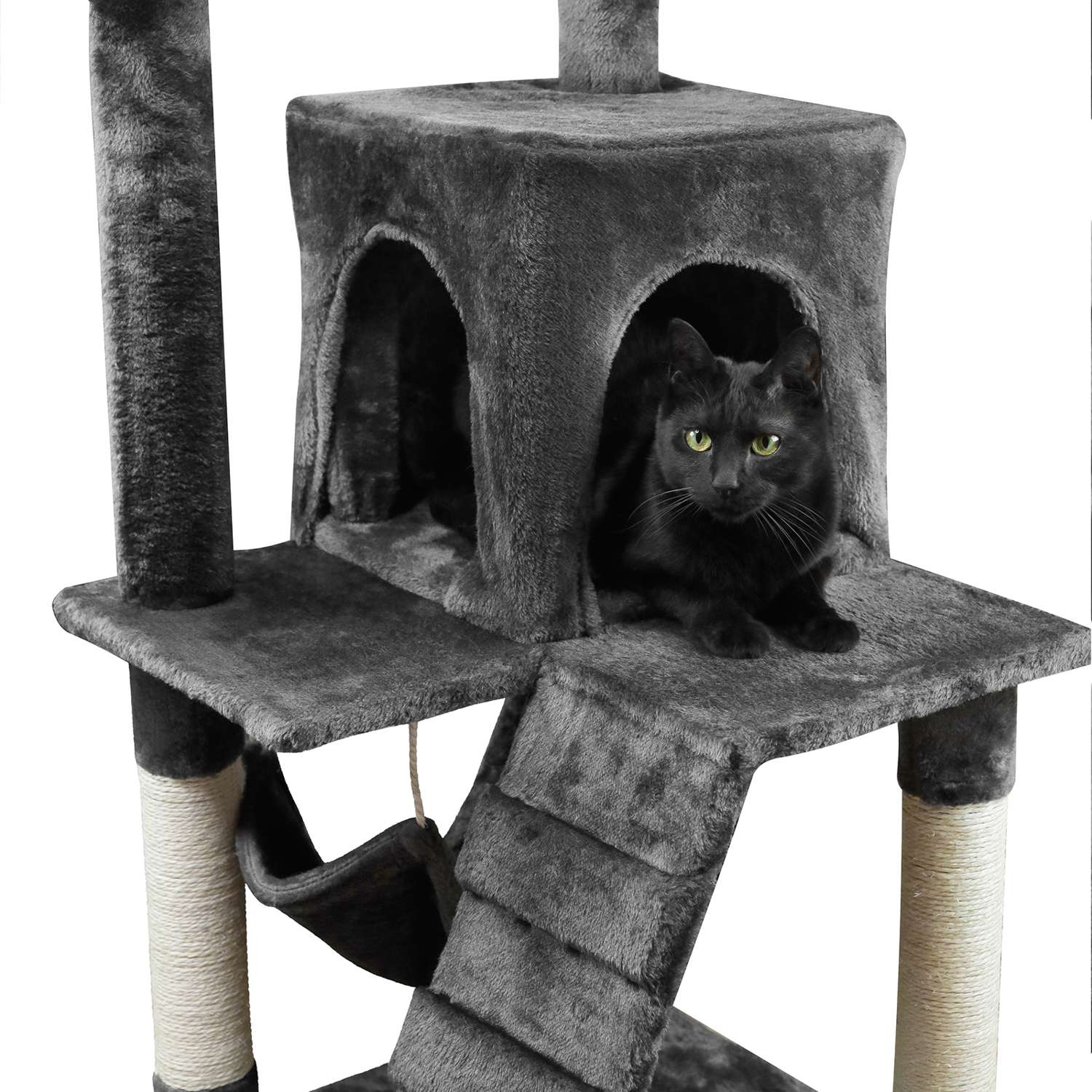 Когтеточка-комплекс для кошек Не Один Дома Блэки Черный - фото 3
