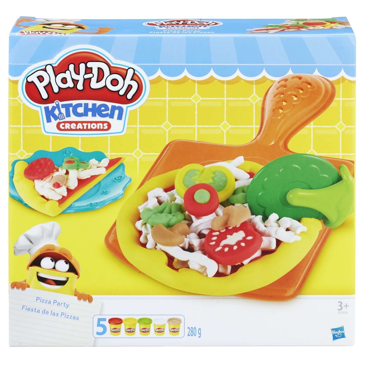 Творческая мастерская от Hasbro: разноцветный мягкий пластилин Play-doh для маленьких непосед