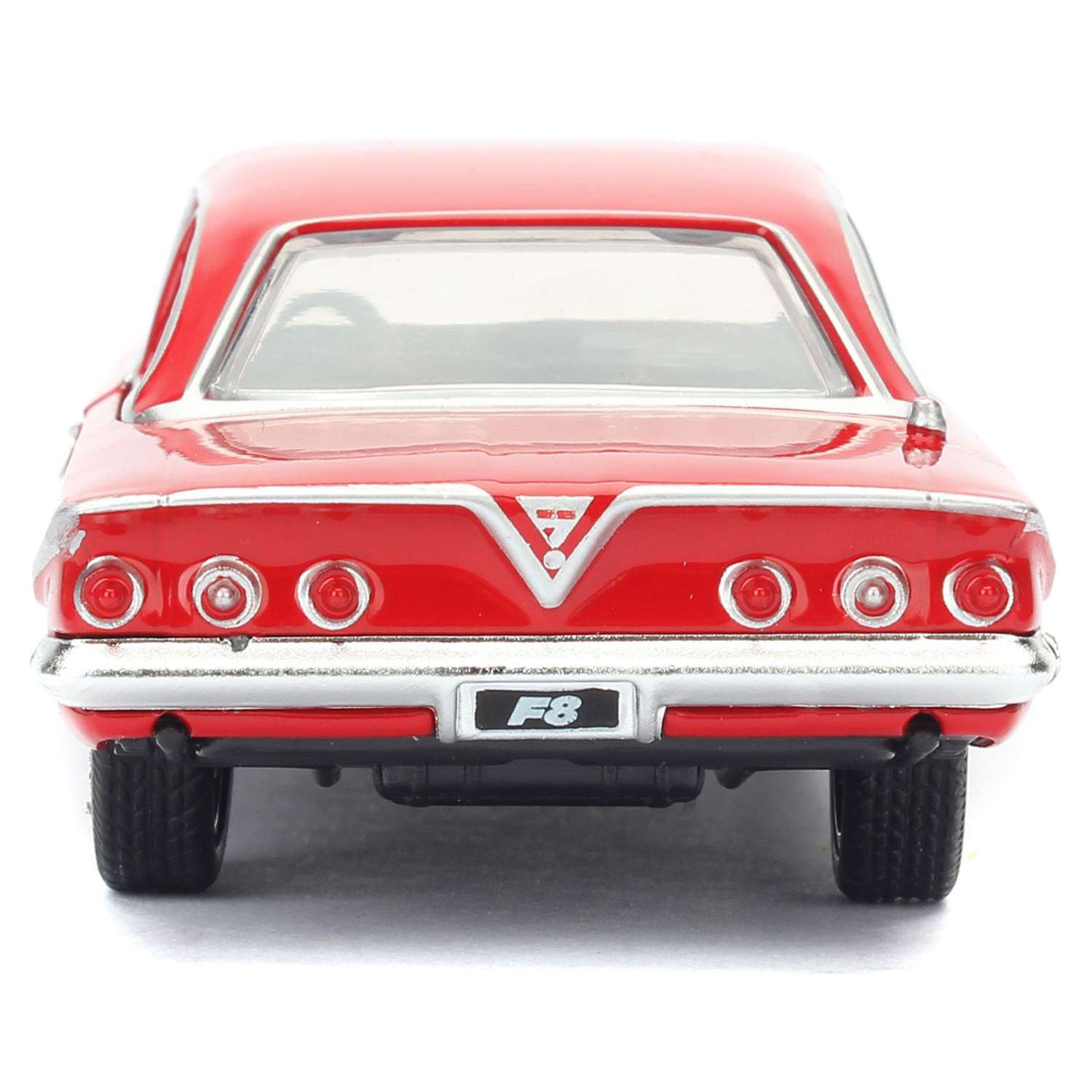 Машинка Fast and Furious Jada 1:32 Ff8 1961 Chevy Impala-Free Rolling 98304 98304 - фото 5