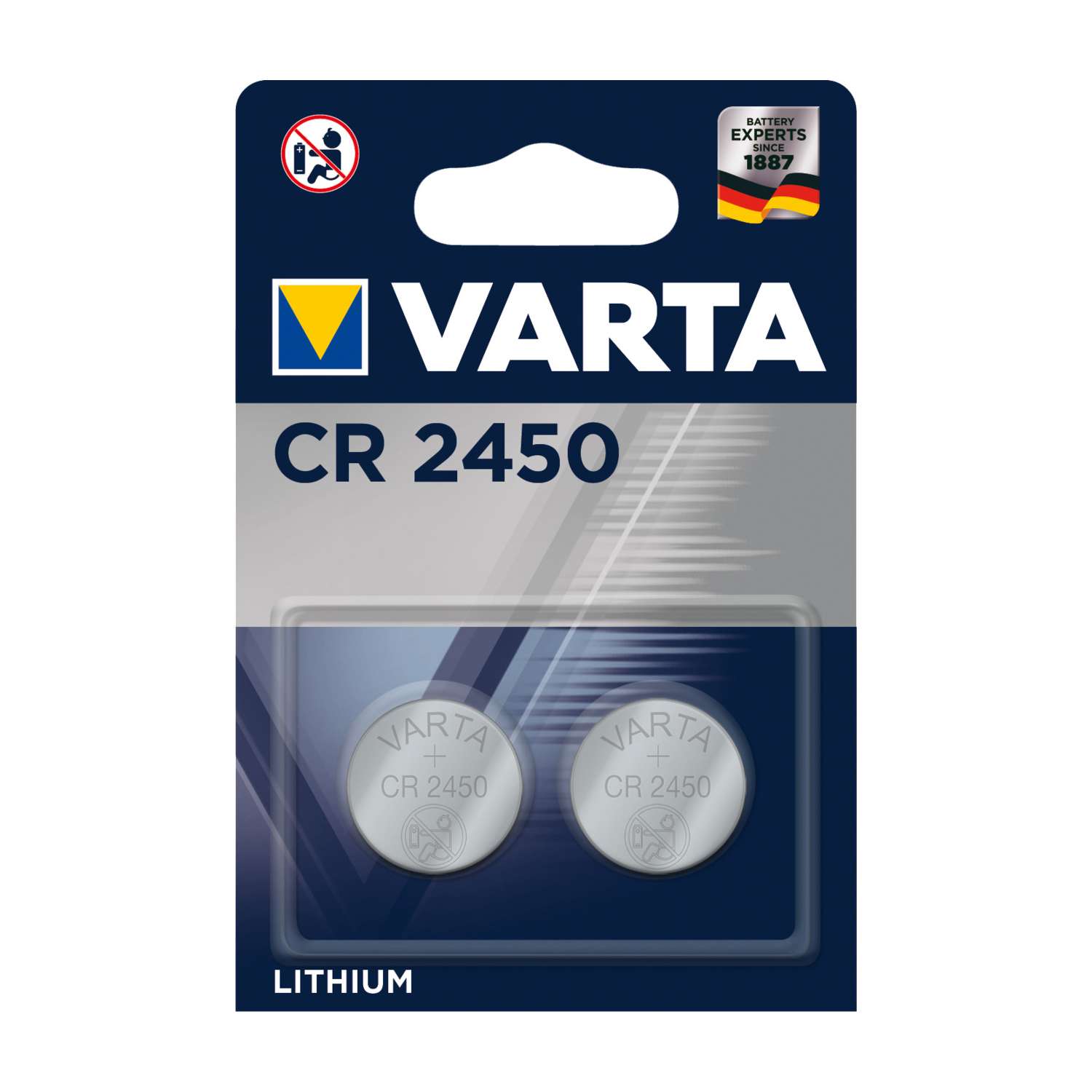 Батарейки Varta CR 2450 - фото 1