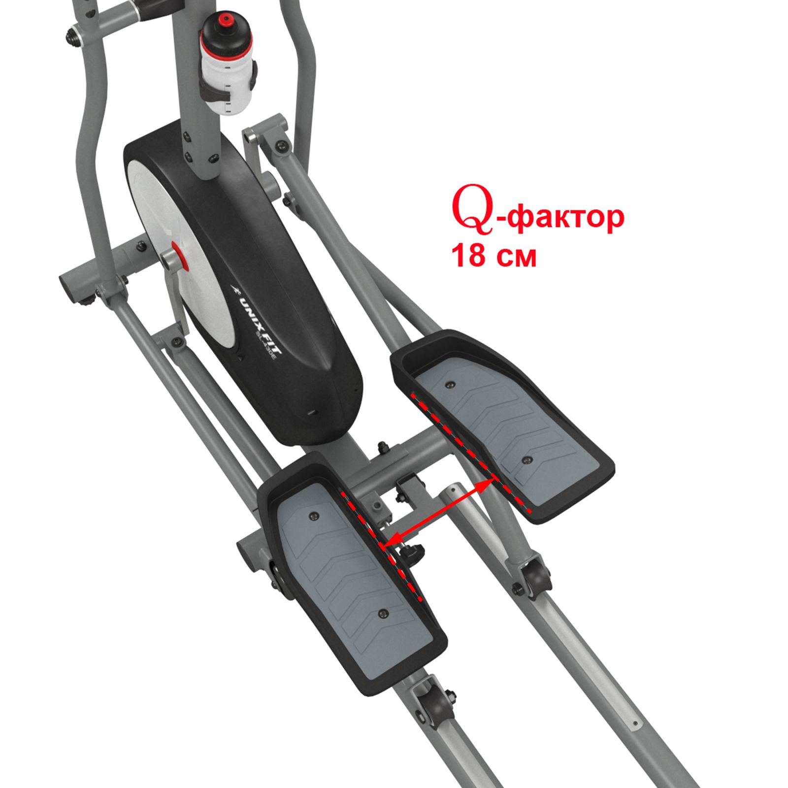 Тренажер эллиптический UNIX Fit SL-430E - фото 10
