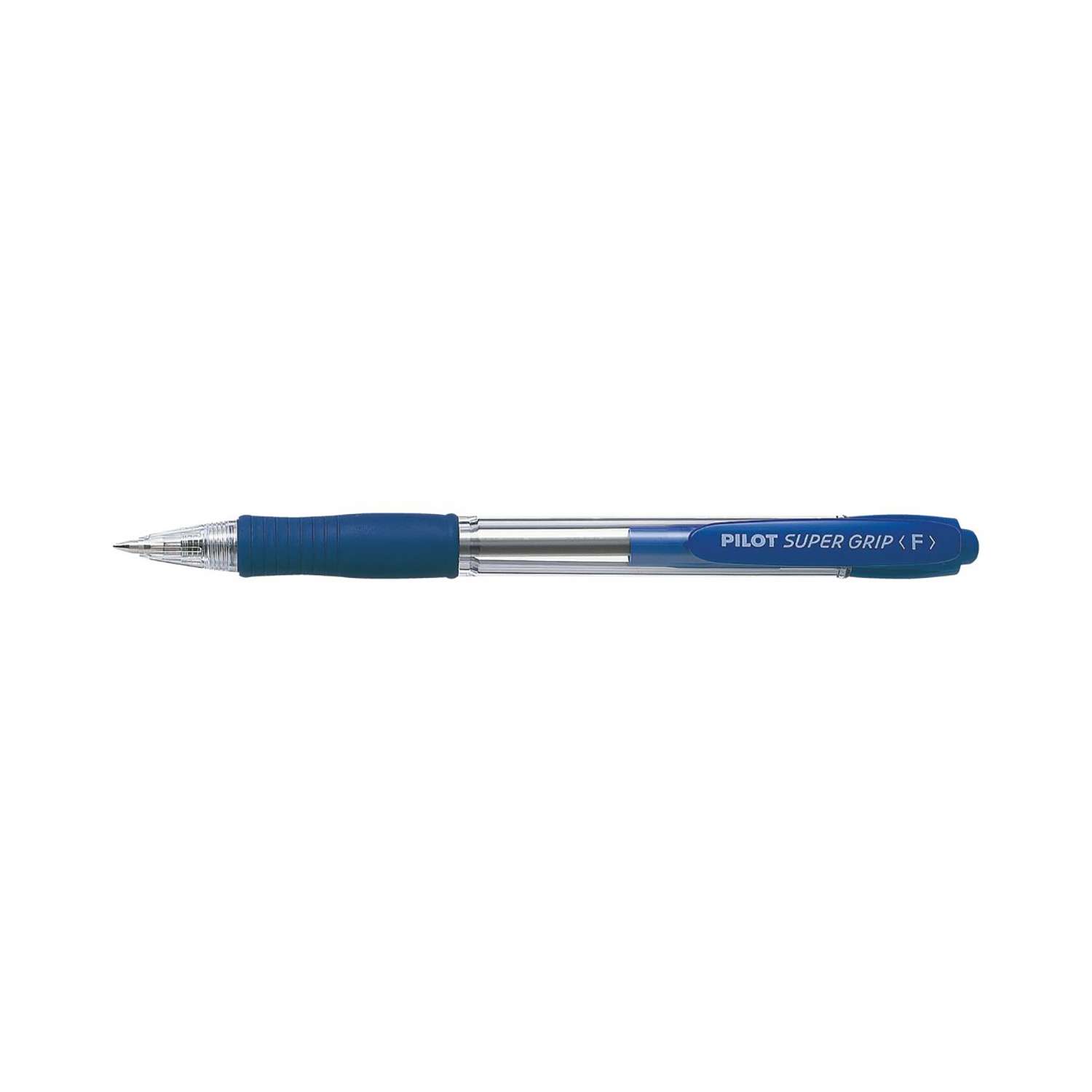 Автоматическая ручка 2шт PILOT с резиновым упором Super Grip 0.5мм (син) - фото 2