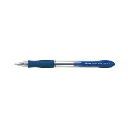 Автоматическая ручка 2шт PILOT с резиновым упором Super Grip 0.5мм (син)
