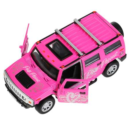 Машина Технопарк Hummer H2 Спорт Розовый 303052