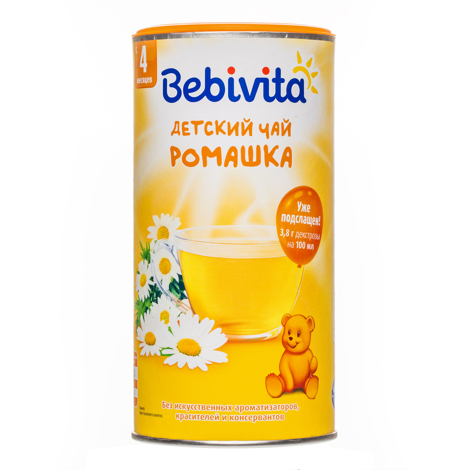 Bebivita Ромашка чай гранулированный, с 4 месяцев, 200 г