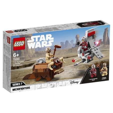 Конструктор LEGO Star Wars Микрофайтеры Скайхоппер T-16 против Банты 75265