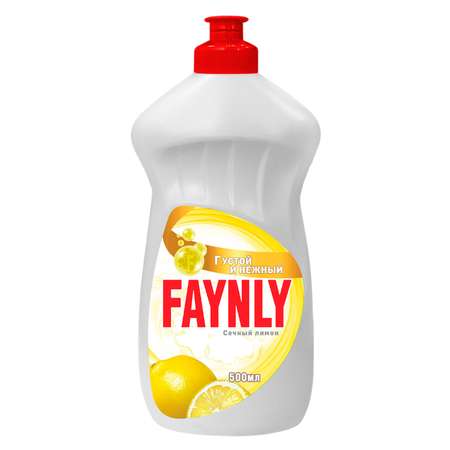 Средство для мытья посуды Faynly Лимон 0.5л