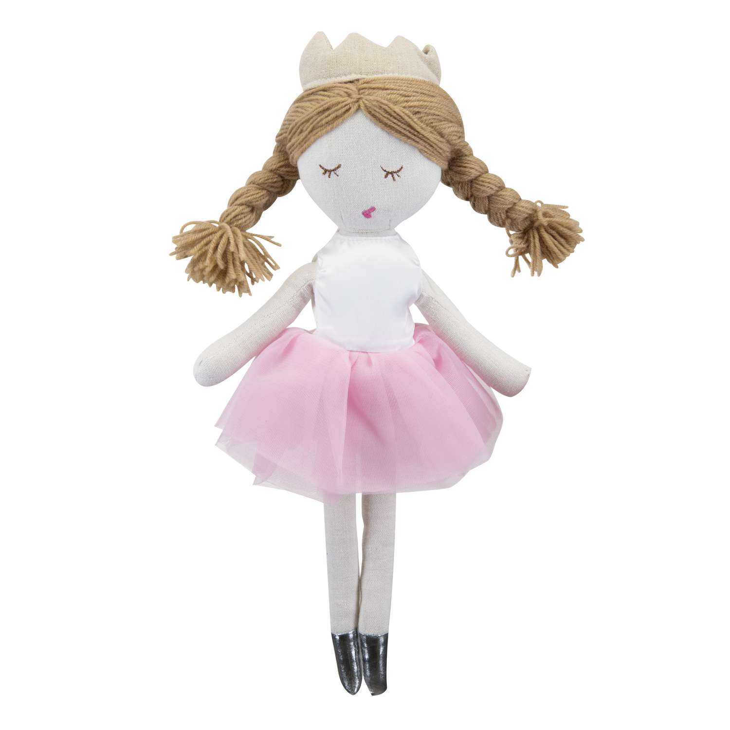 Кукла текстильная Мир Детства Принцесса 40см - фото 1