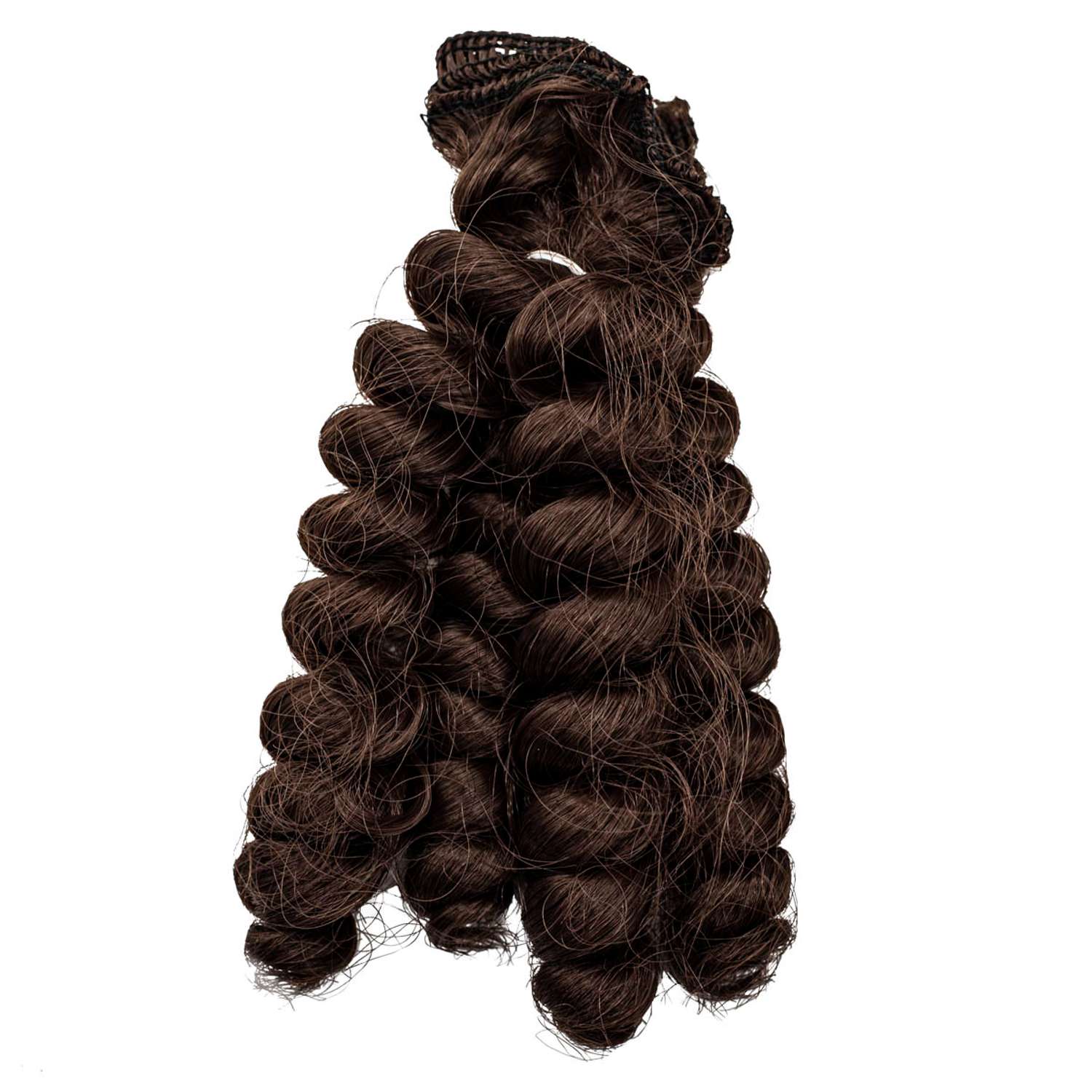 Трессы - волосы для кукол Совушка кудри Элит № 38 100 см 38 см 613606 - фото 1