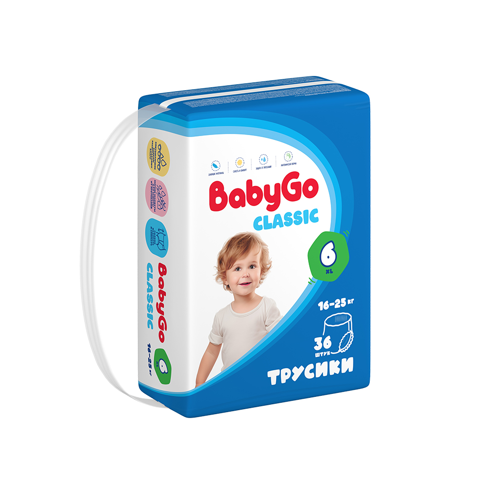 Трусики Baby Go XL 16-25кг 36шт - фото 11