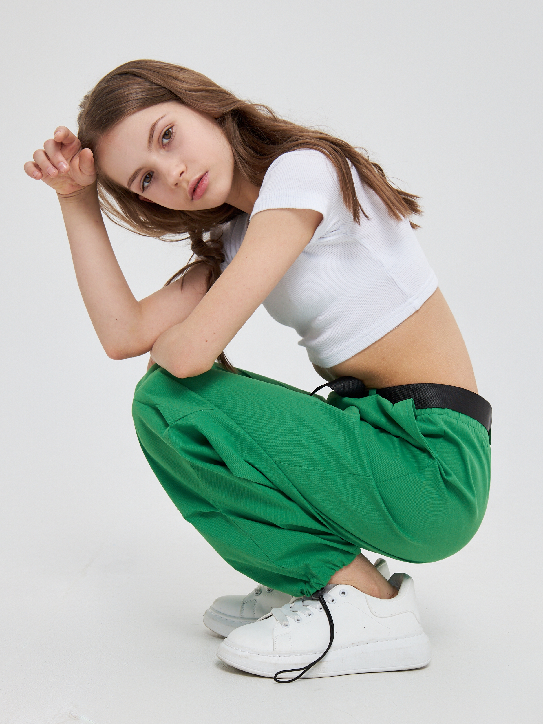 Брюки Sofisha kids kargo.leto.green - фото 7